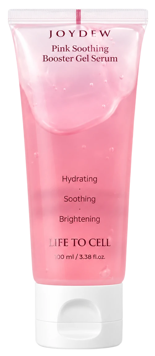 Tubo de JOYDEW Pink Soothing Booster Gel Serum